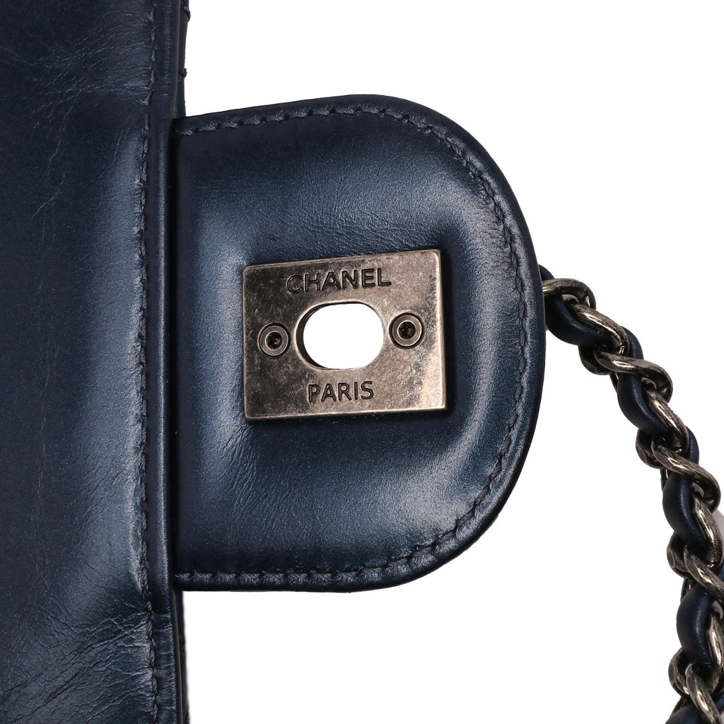 Chanel Quilted Glazed Calfskin Coco Pleats Flap