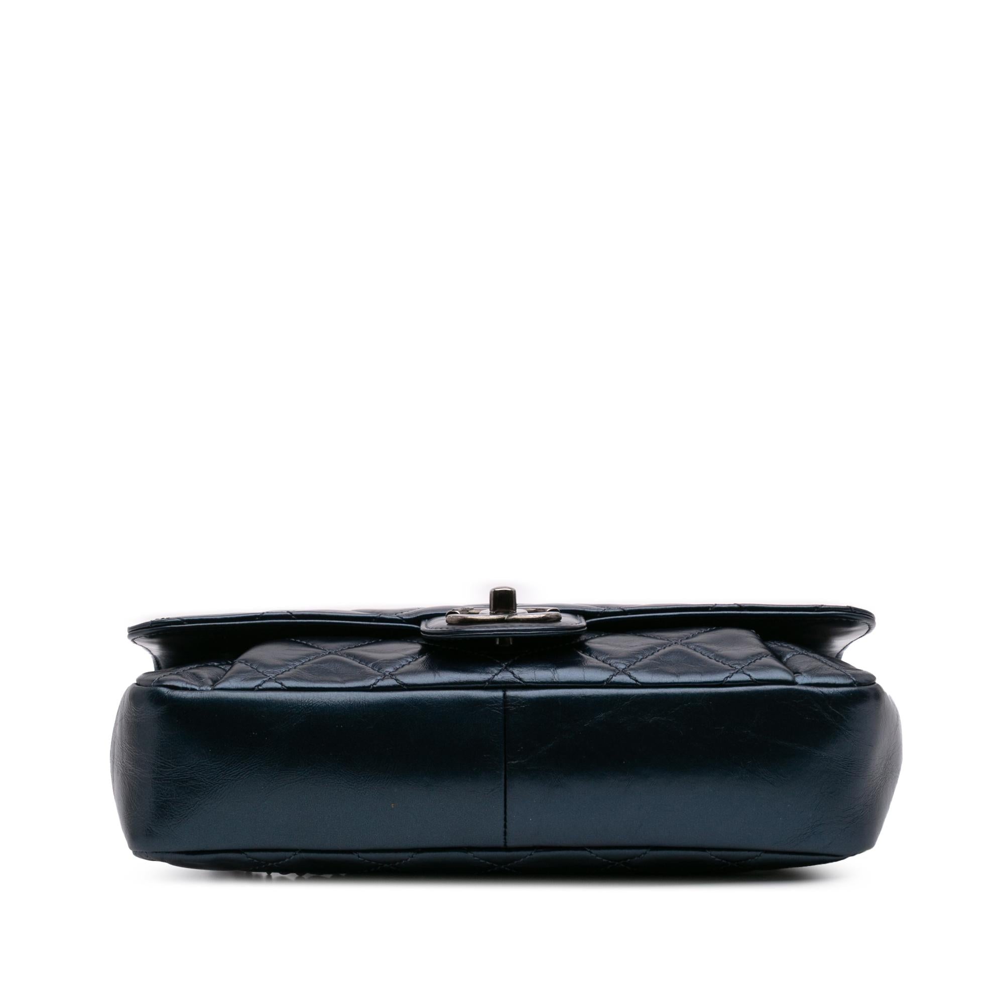 Chanel Quilted Glazed Calfskin Coco Pleats Flap
