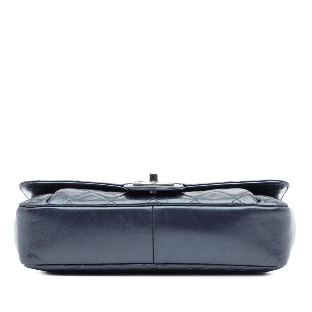 Chanel Quilted Glazed Calfskin Coco Pleats Flap
