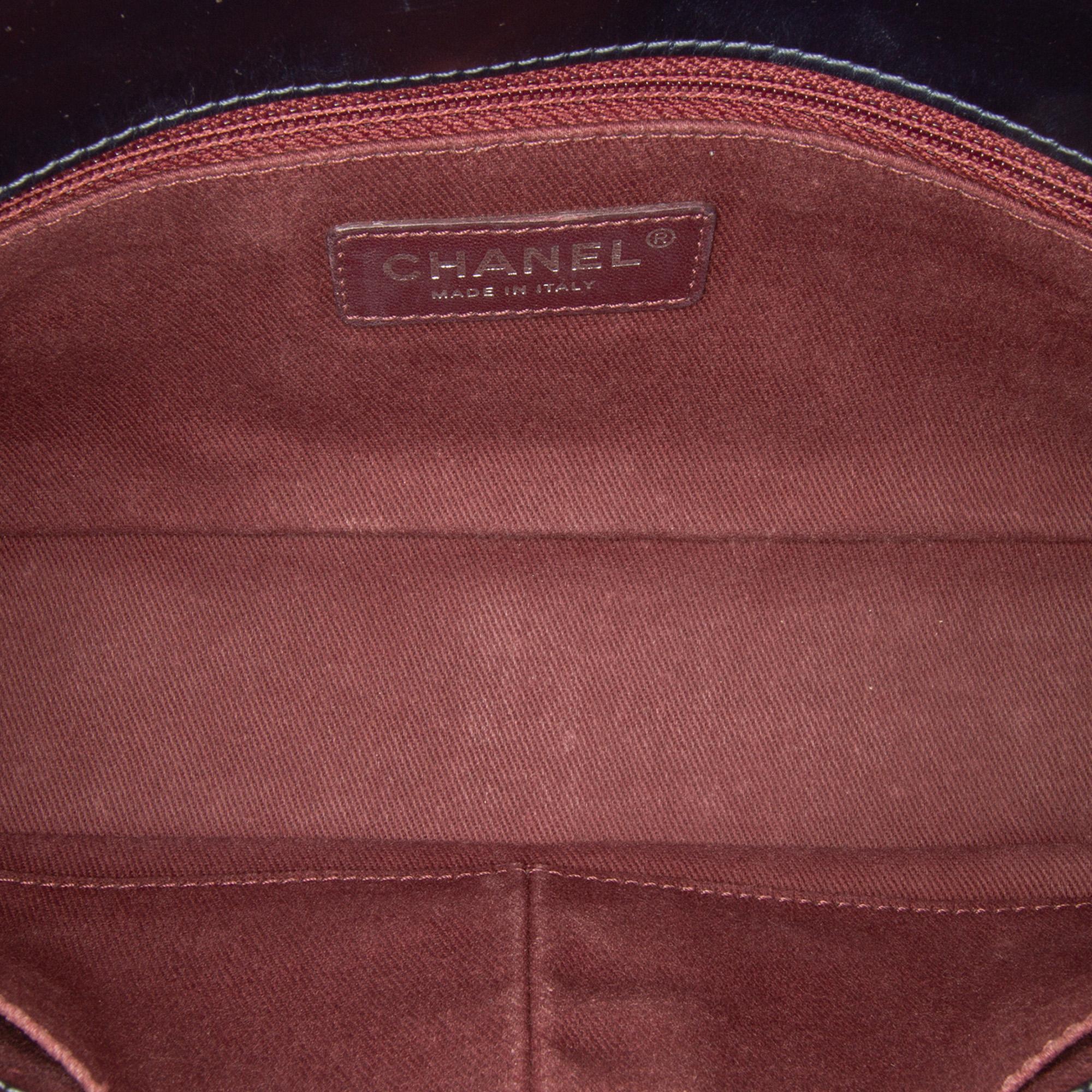 Chanel Quilted Glazed Calfskin Coco Pleats Flap