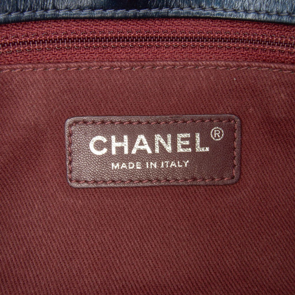 Chanel Quilted Glazed Calfskin Coco Pleats Flap