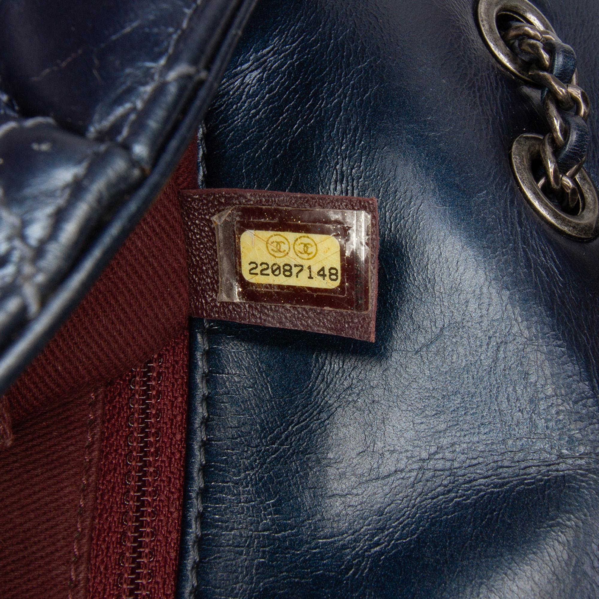 Chanel Quilted Glazed Calfskin Coco Pleats Flap