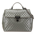 Chanel Quilted Glazed Calfskin Mademoiselle Lock Kelly Flap