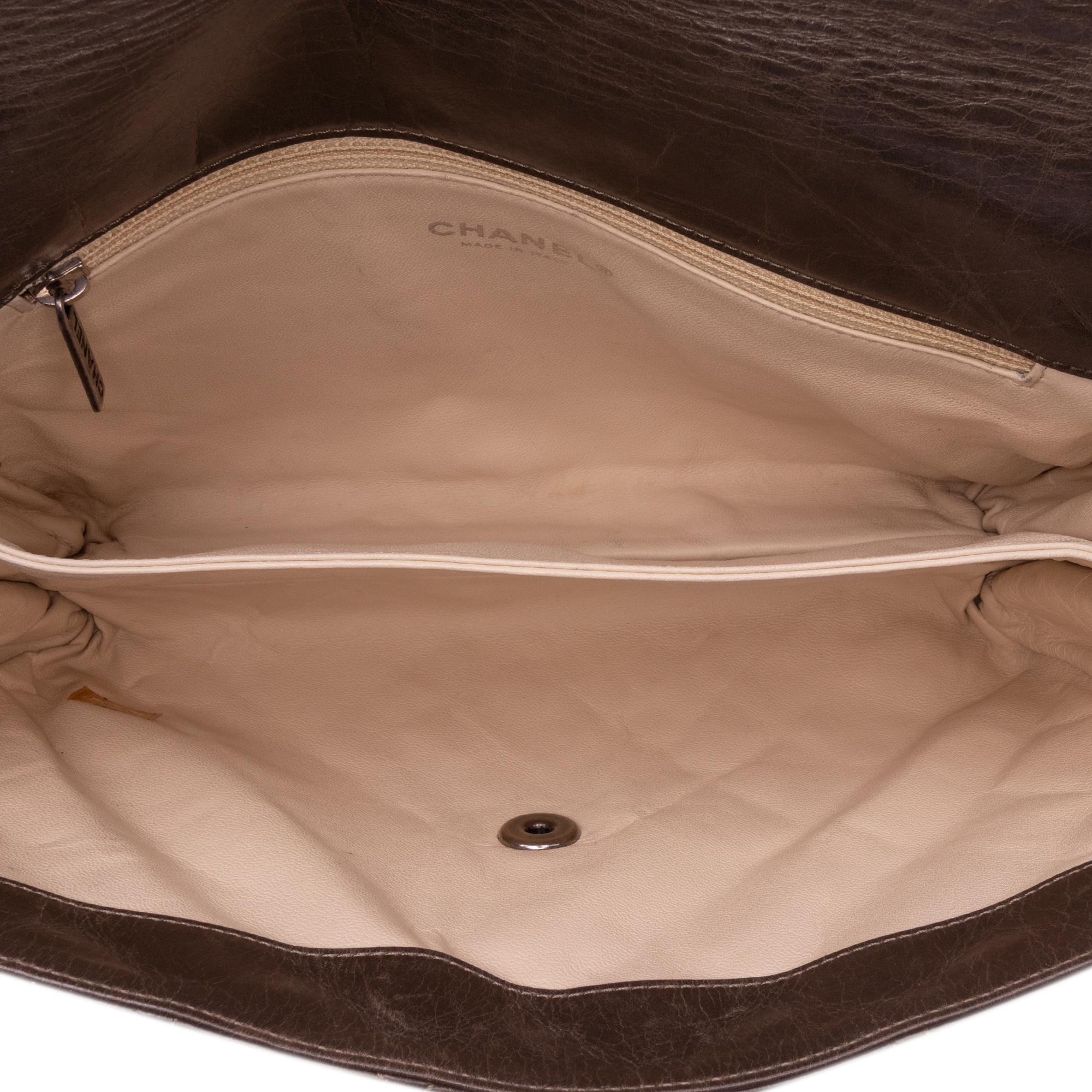 Chanel Quilted Glazed Calfskin Soft Boy Flap