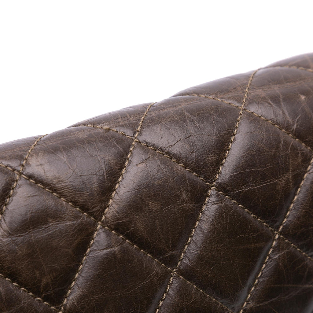 Chanel Quilted Glazed Calfskin Soft Boy Flap