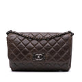 Chanel Quilted Glazed Calfskin Soft Boy Flap