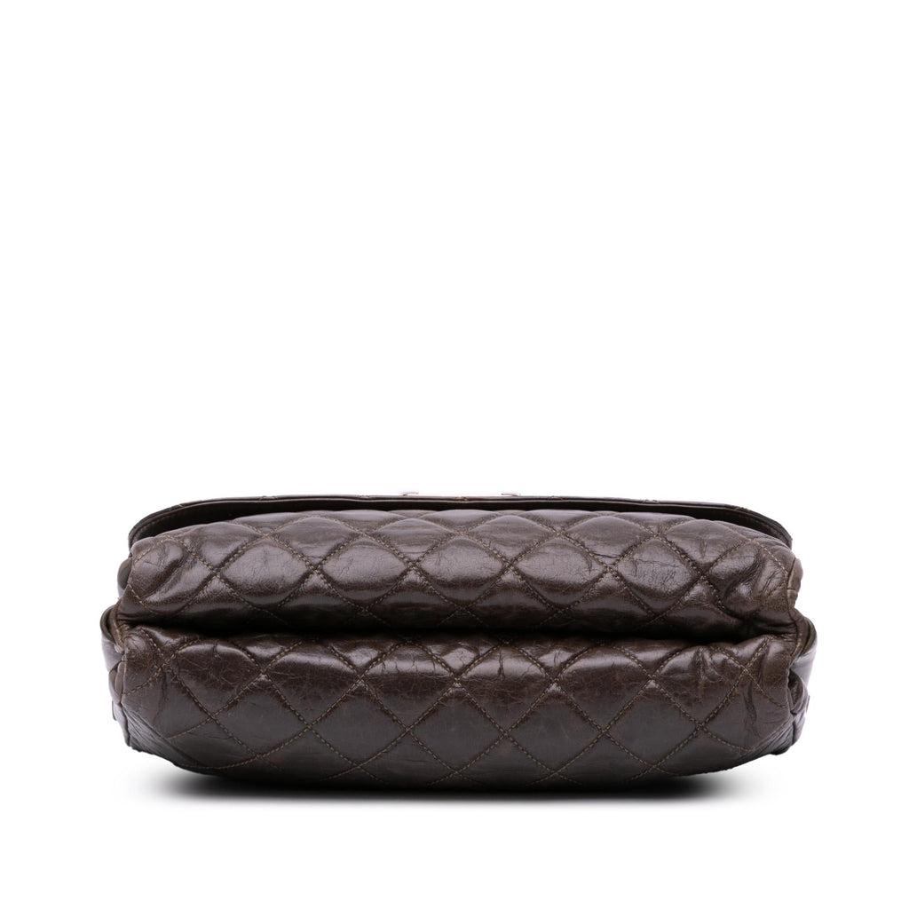 Chanel Quilted Glazed Calfskin Soft Boy Flap