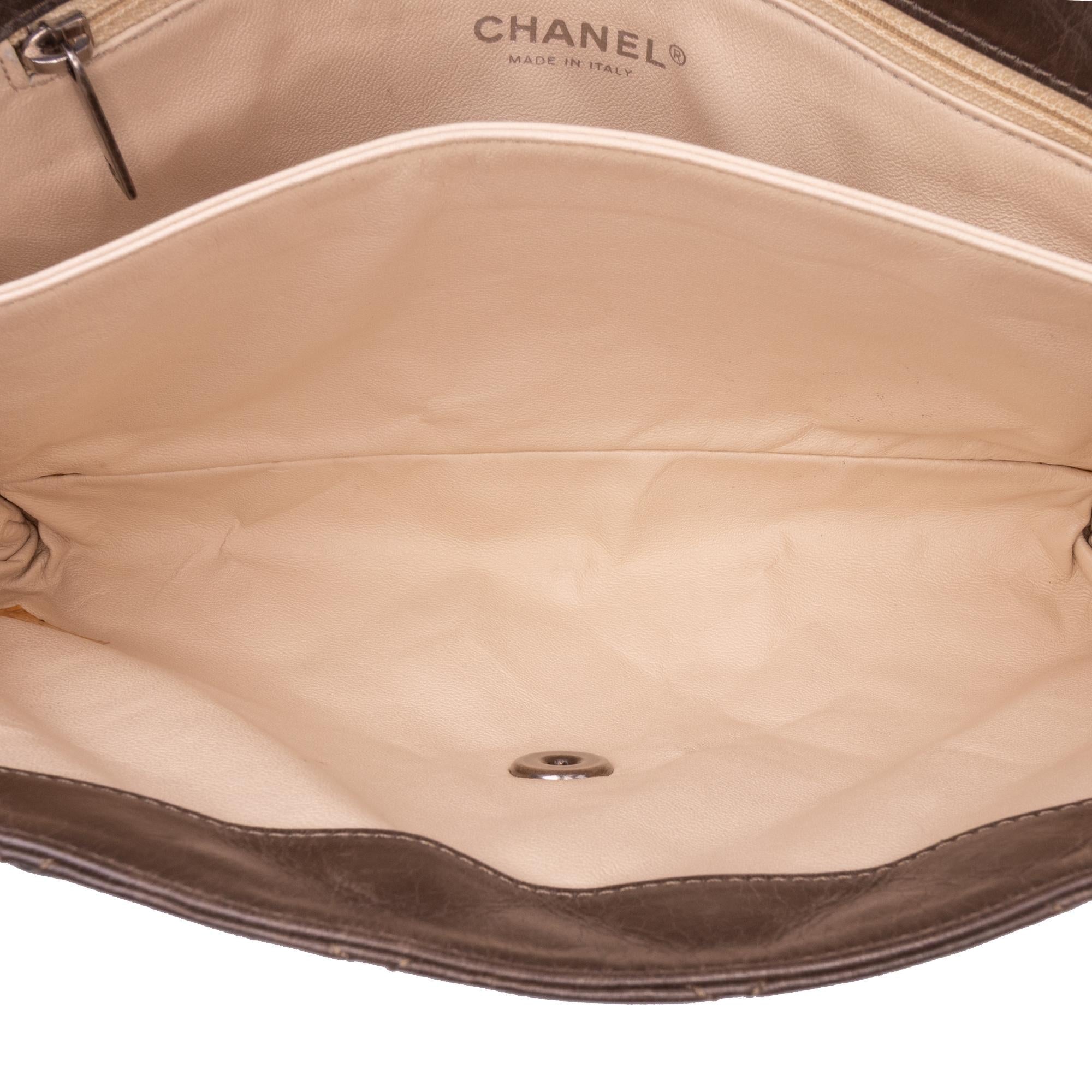 Chanel Quilted Glazed Calfskin Soft Boy Flap