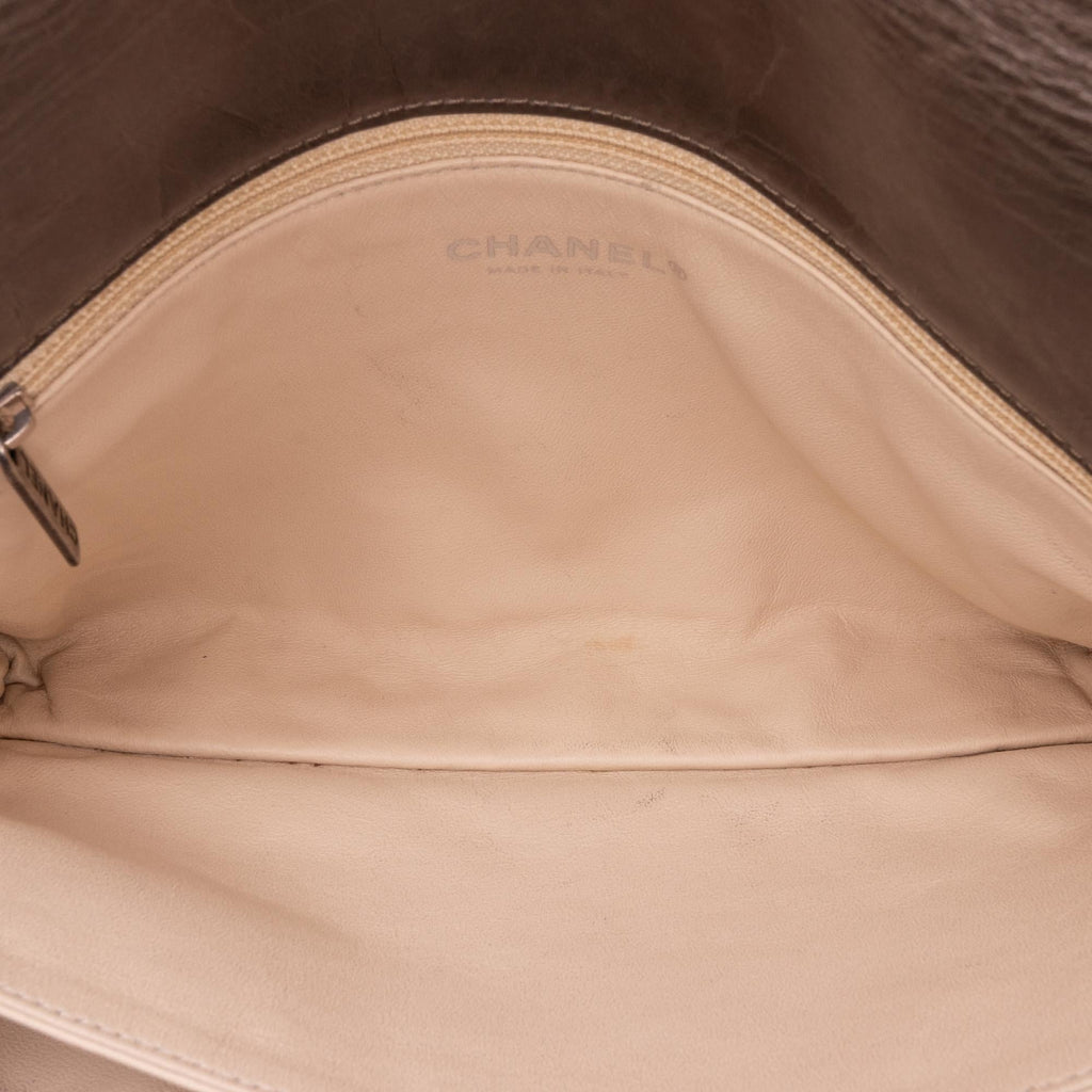 Chanel Quilted Glazed Calfskin Soft Boy Flap