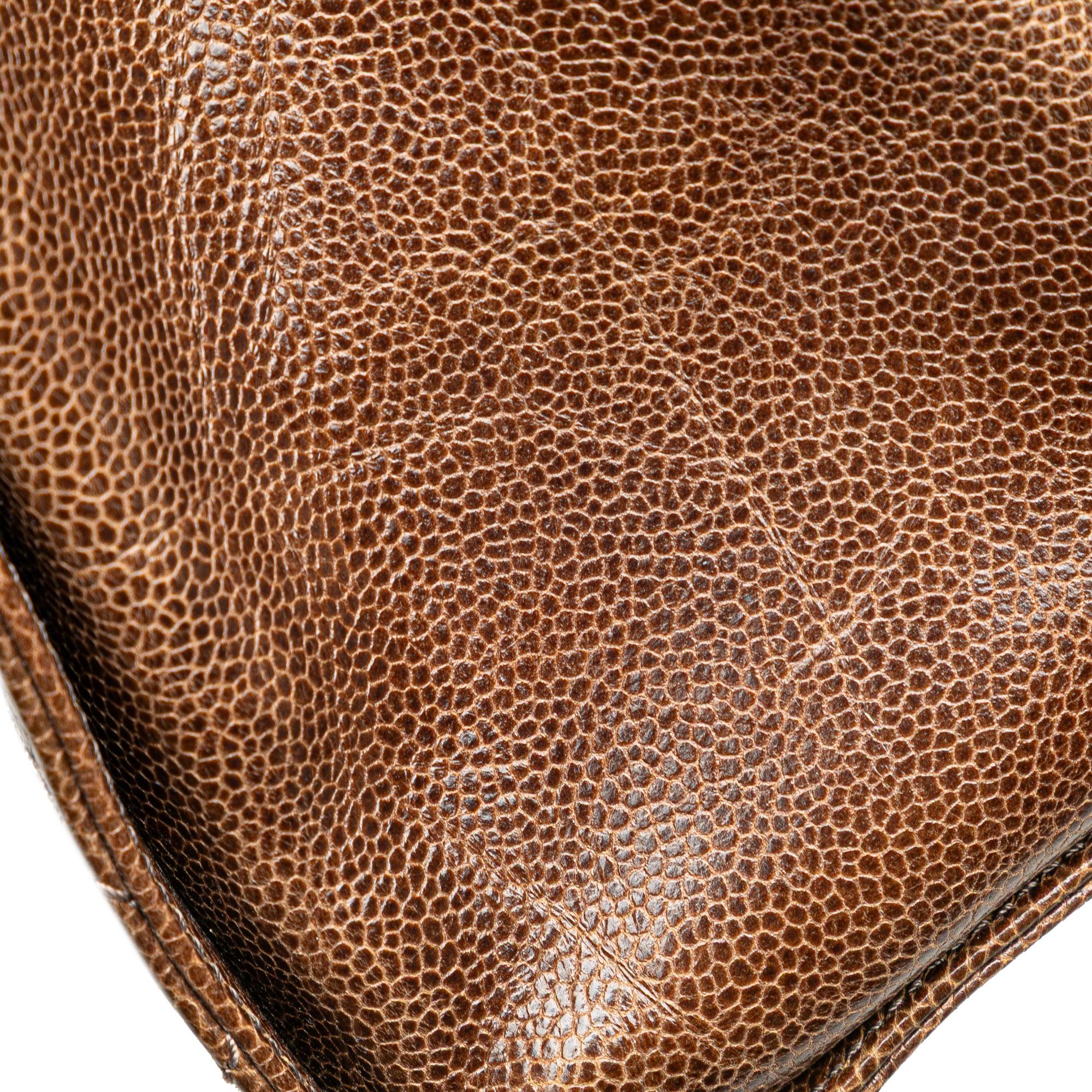 Chanel Quilted Glazed Caviar CC Crave Tote
