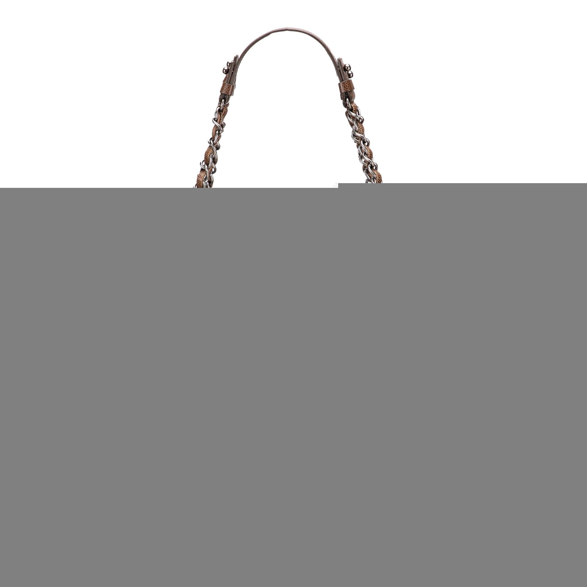 Chanel Quilted Glazed Caviar CC Crave Tote