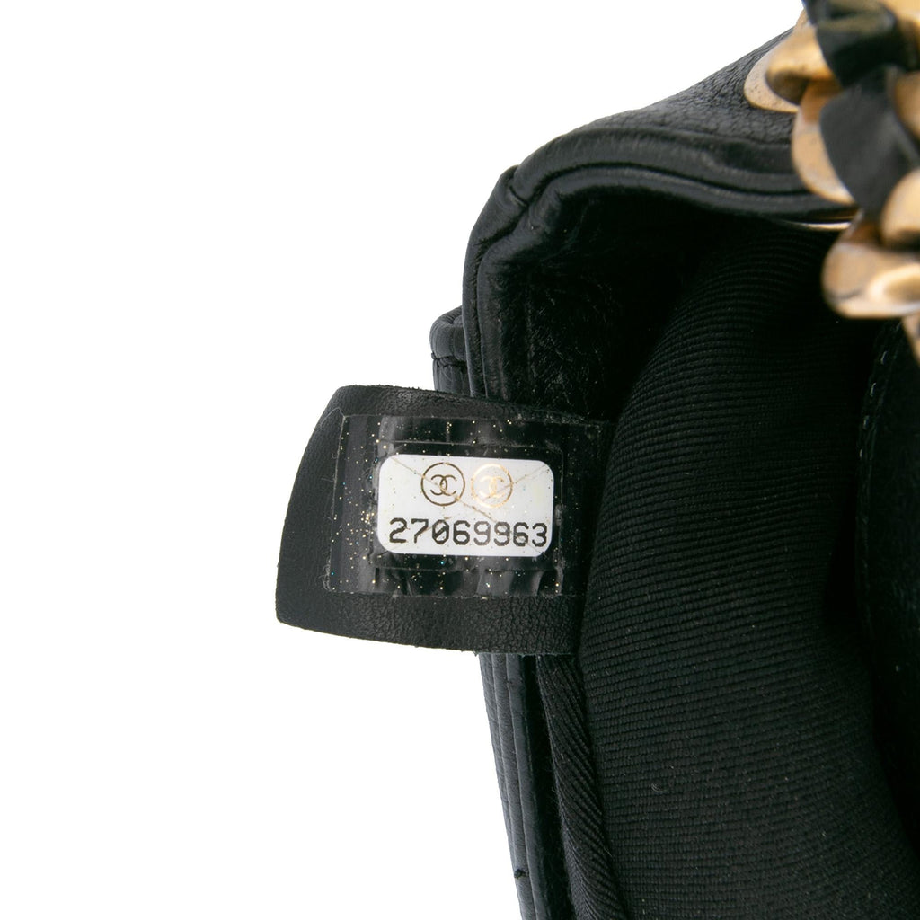 Chanel Quilted Grained Calfskin Casual Trip Messenger