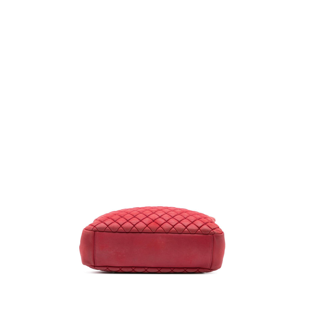 Chanel Quilted Iridescent Calfskin New Bubble Tote