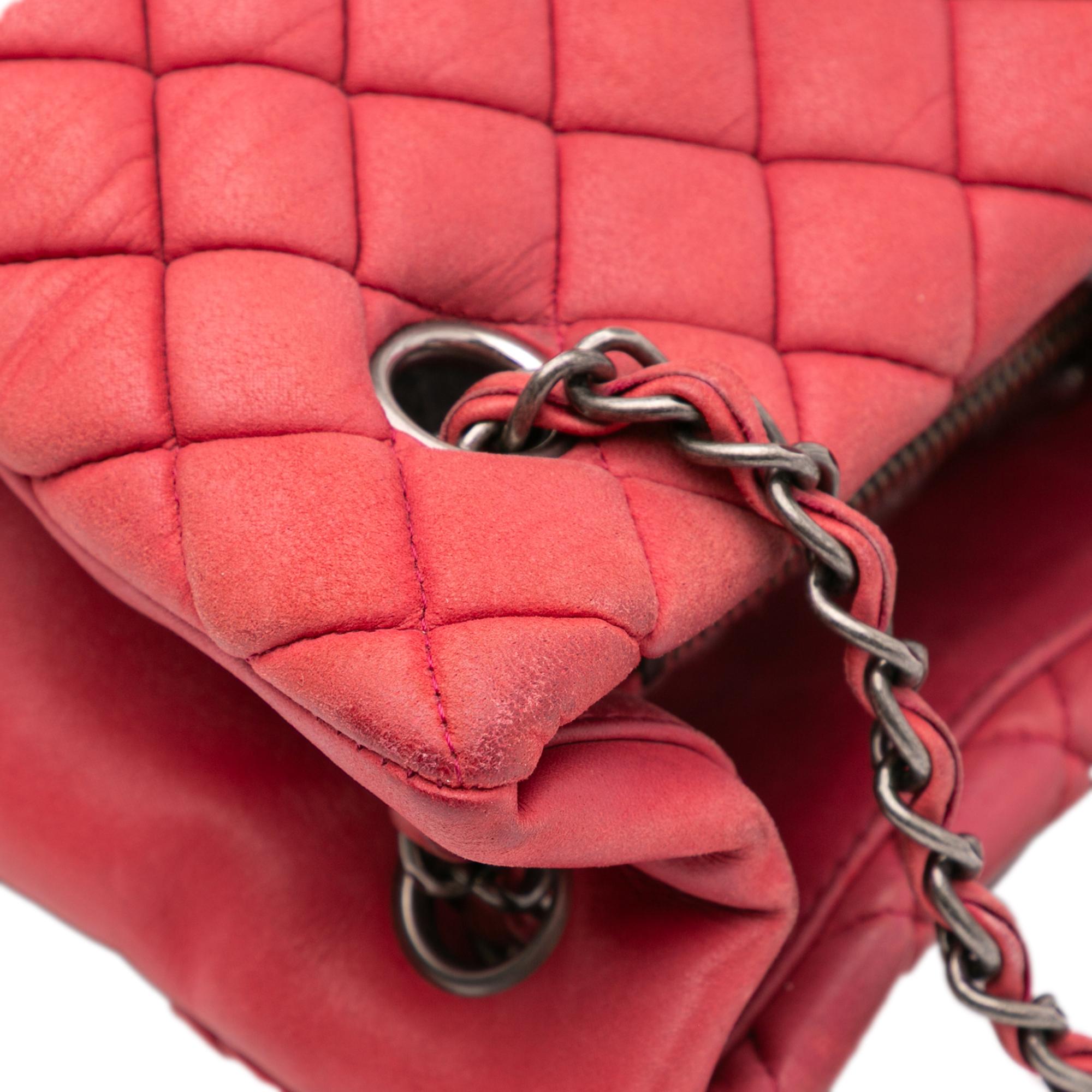 Chanel Quilted Iridescent Calfskin New Bubble Tote