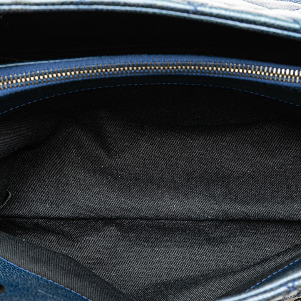 Chanel Quilted Iridescent Caviar Chic Shopping Tote