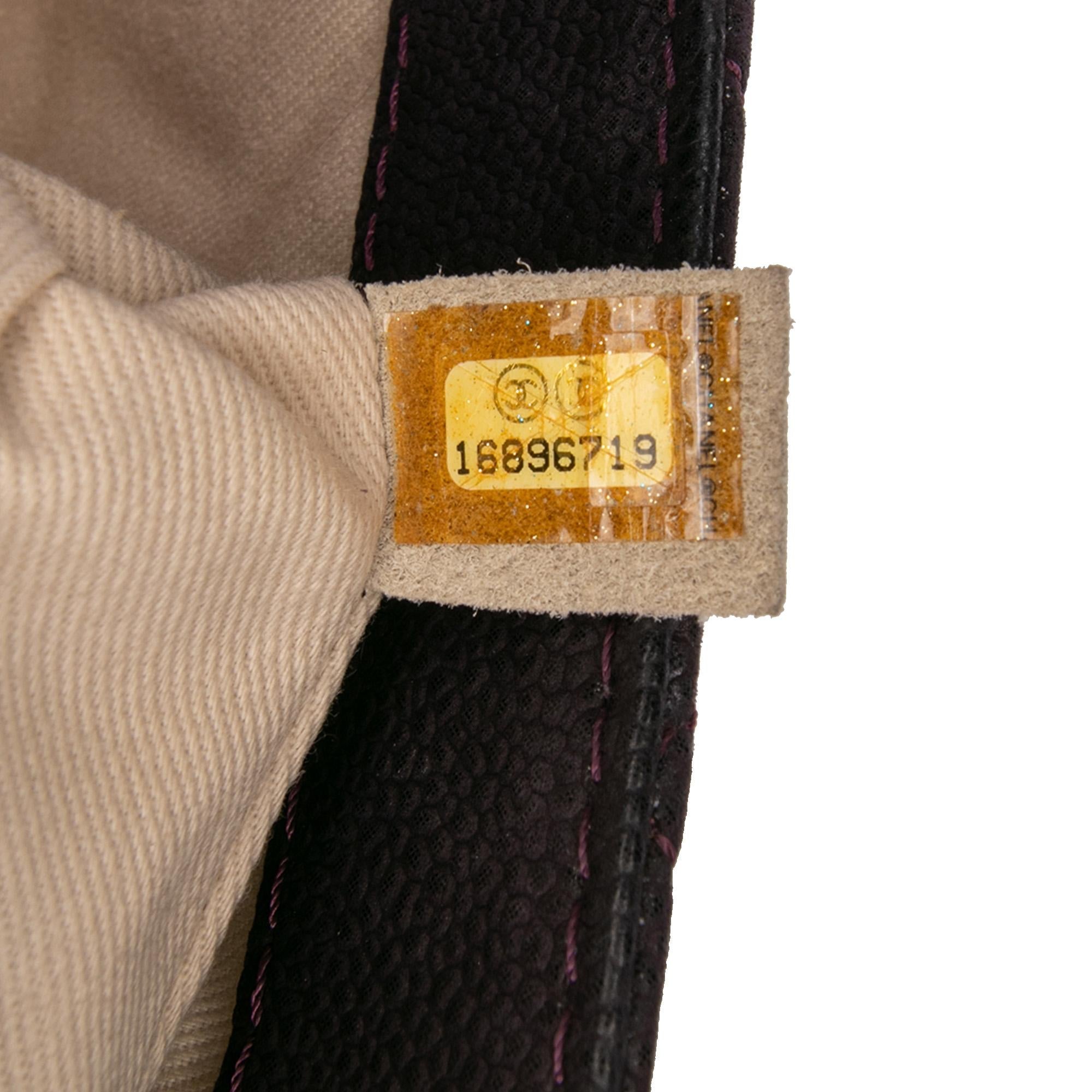 Chanel Quilted Iridescent Caviar Lady Pearly Flap