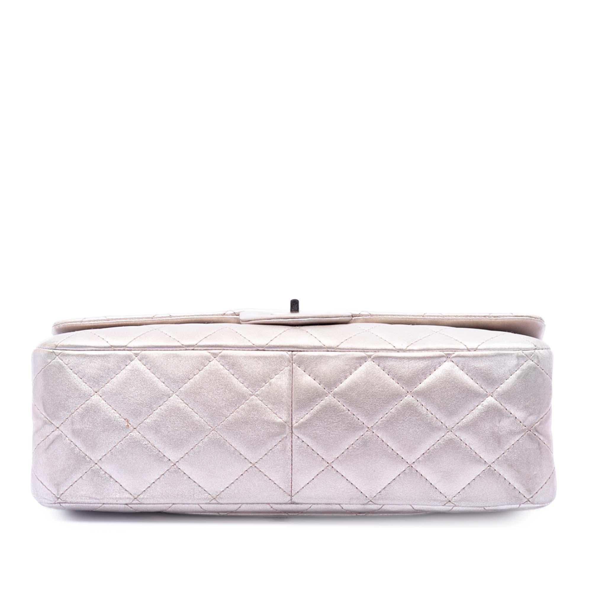 Chanel Quilted Iridescent Lambskin Reissue 2.55 Double Flap 227
