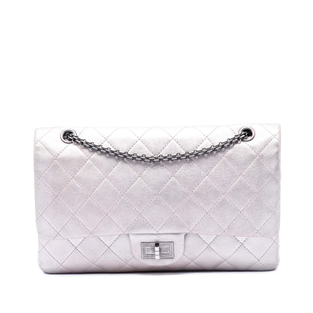 Chanel Quilted Iridescent Lambskin Reissue 2.55 Double Flap 227