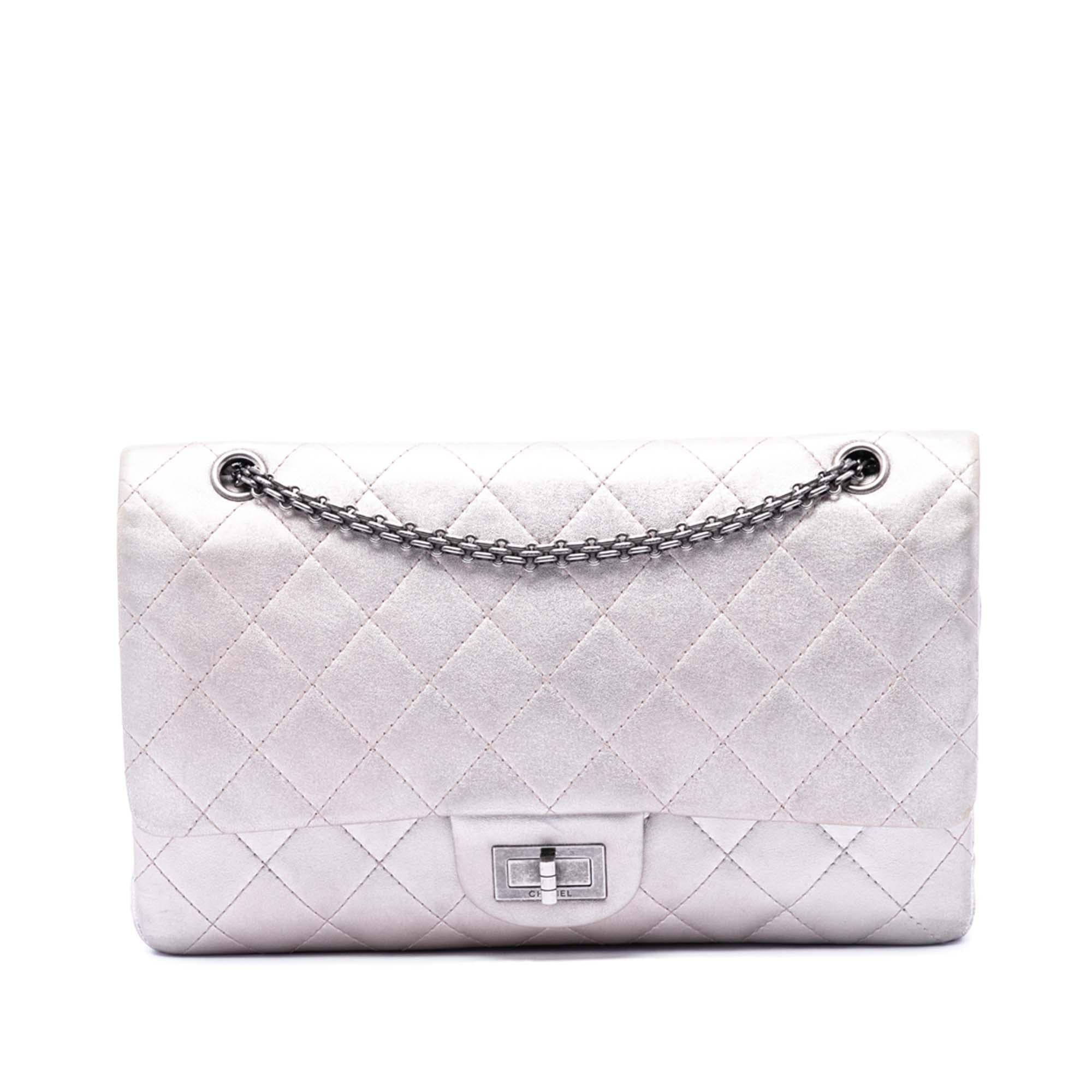 Chanel Quilted Iridescent Lambskin Reissue 2.55 Double Flap 227
