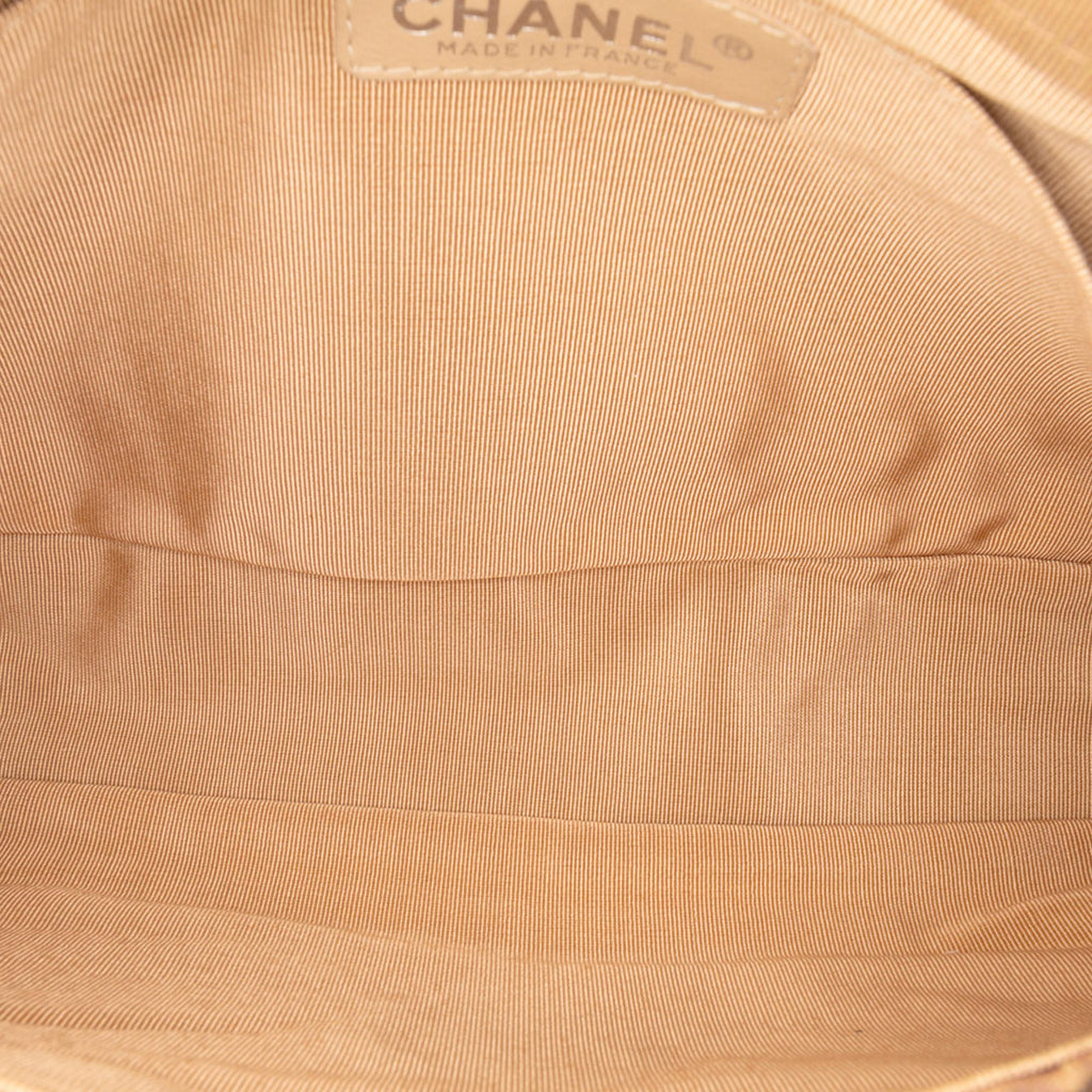 Chanel Quilted Iridescent Nylon Mademoiselle Flap