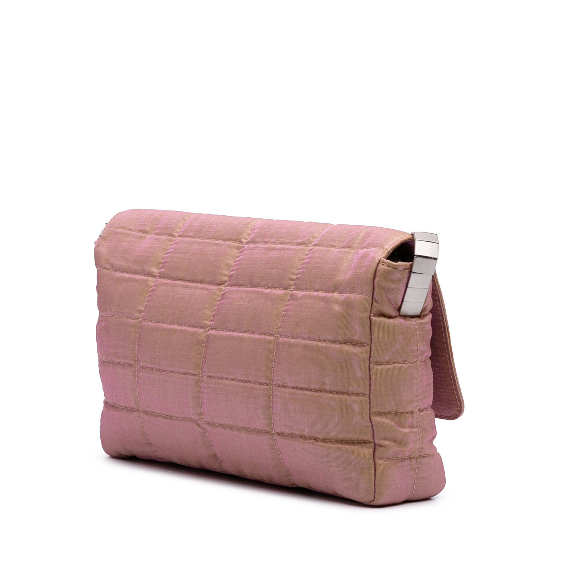Chanel Quilted Iridescent Nylon Mademoiselle Flap