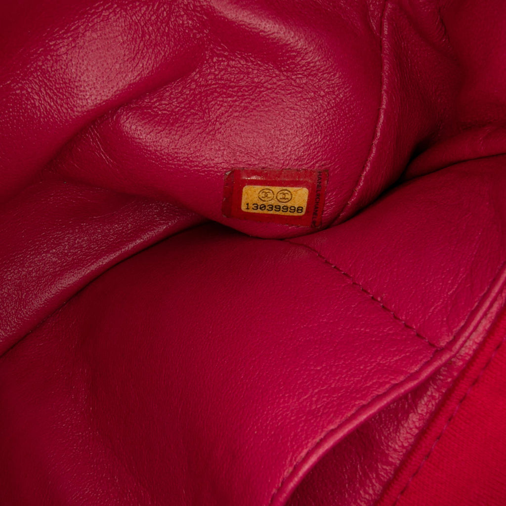 Chanel Quilted Jersey East West Single Flap