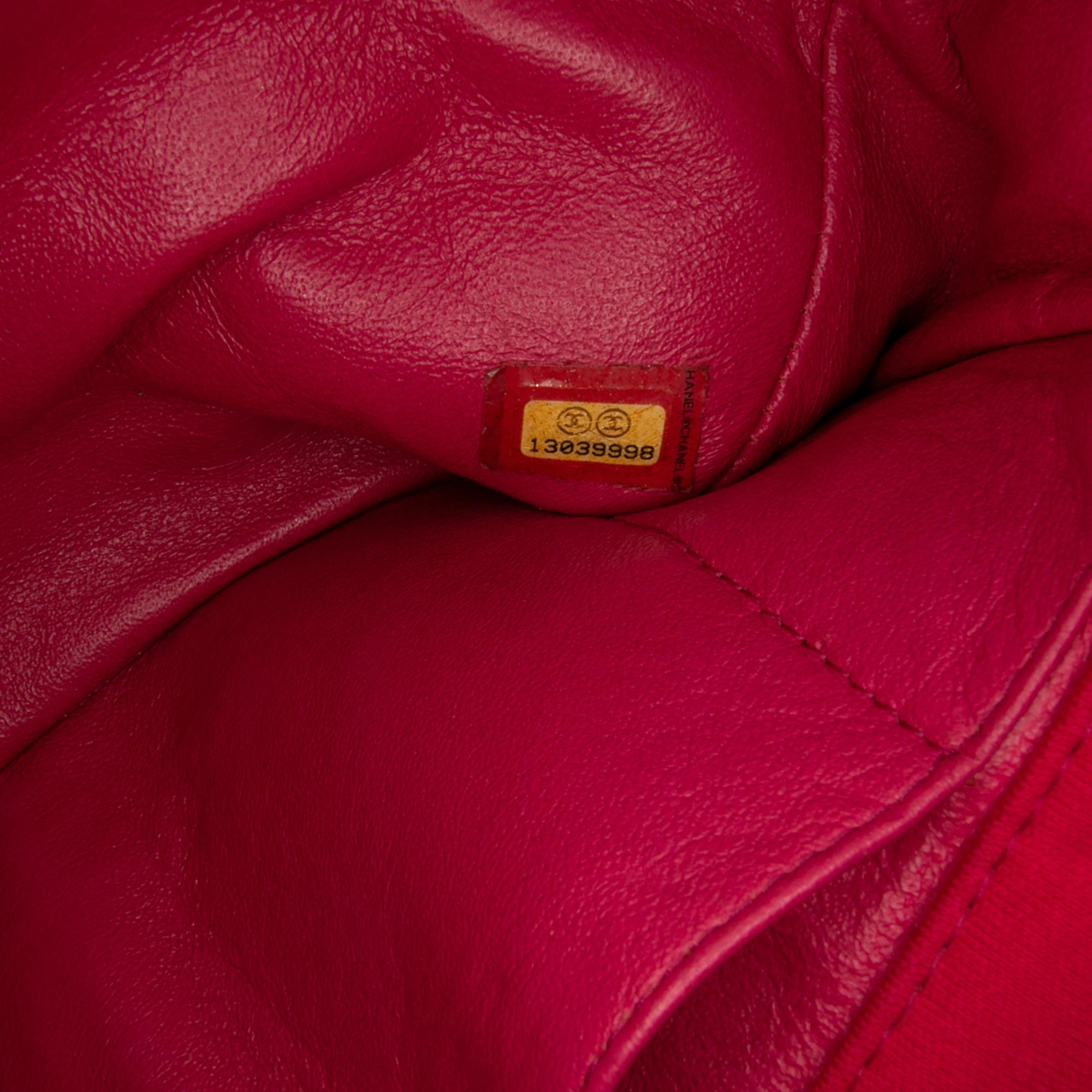 Chanel Quilted Jersey East West Single Flap