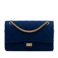 Chanel Quilted Jersey Reissue 2.55 Double Flap 226