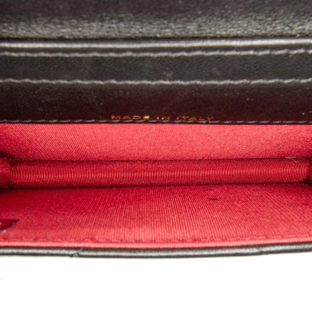 Chanel Quilted Lambskin 19 Flap Coin Purse With Chain