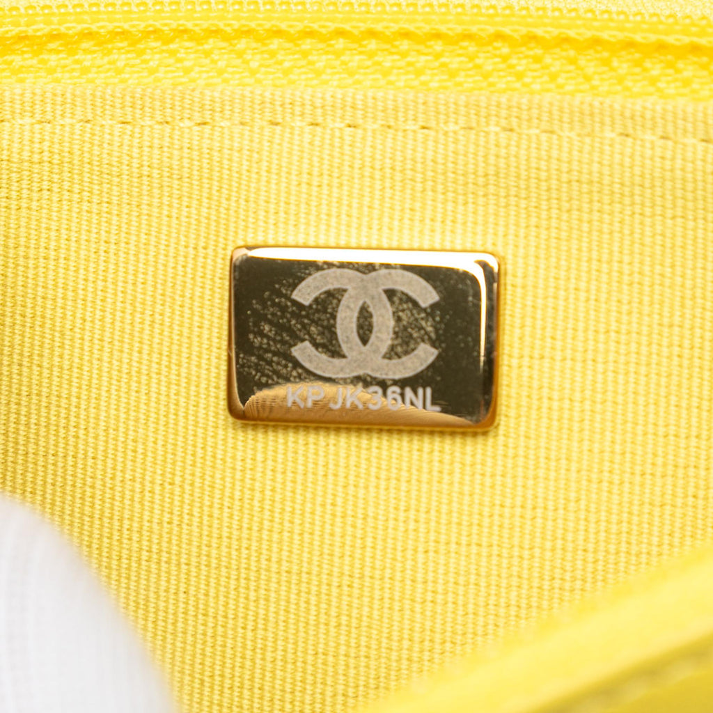Chanel Quilted Lambskin 19 Wallet on Chain