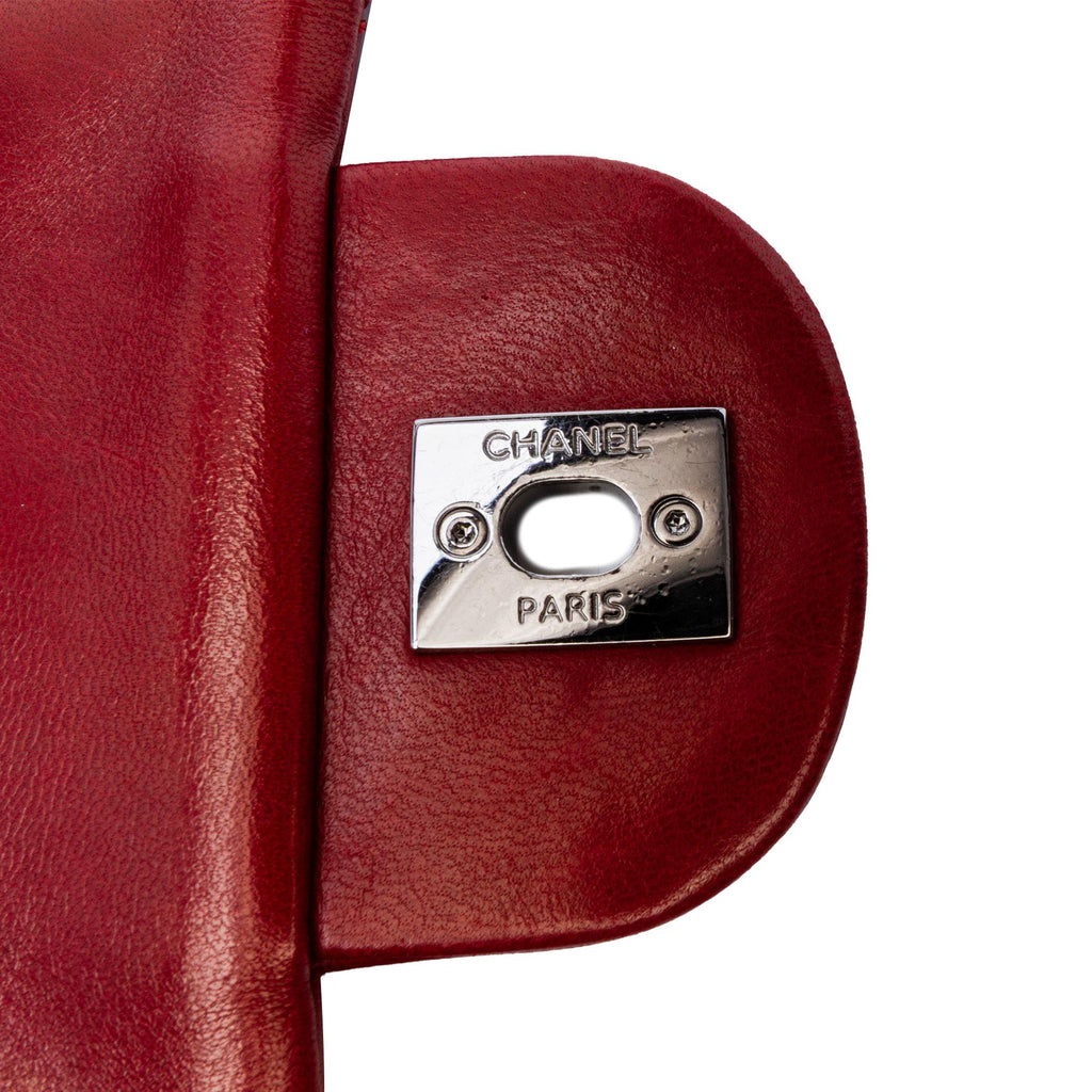 Chanel Quilted Lambskin 3 Accordion Flap