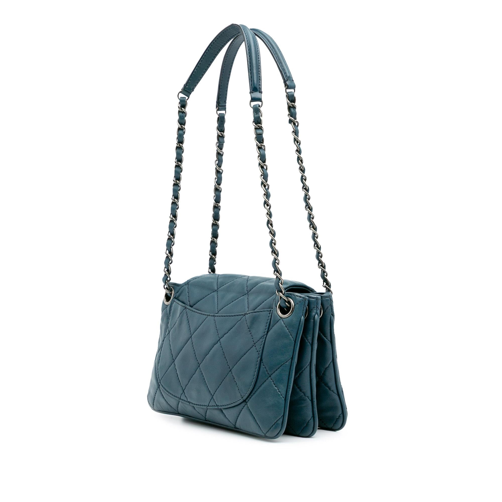 Chanel Quilted Lambskin Accordion Flap