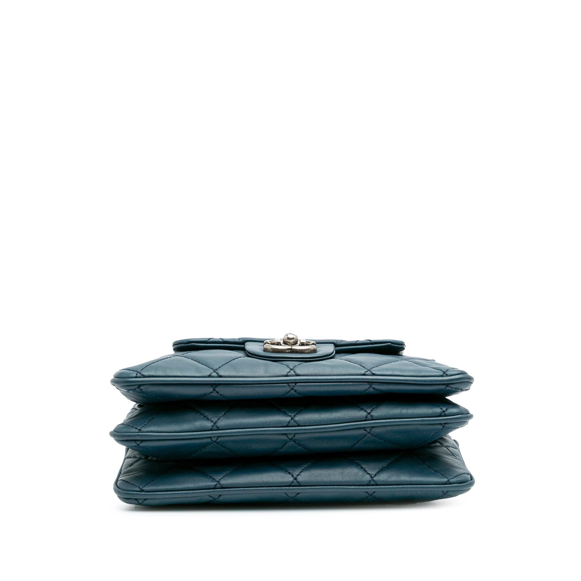 Chanel Quilted Lambskin Accordion Flap