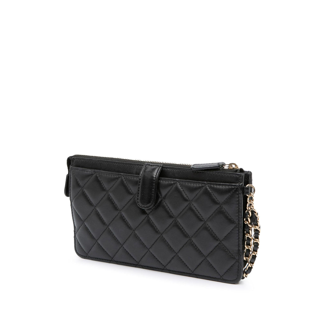 Chanel Quilted Lambskin All About Chanel Clutch On Chain