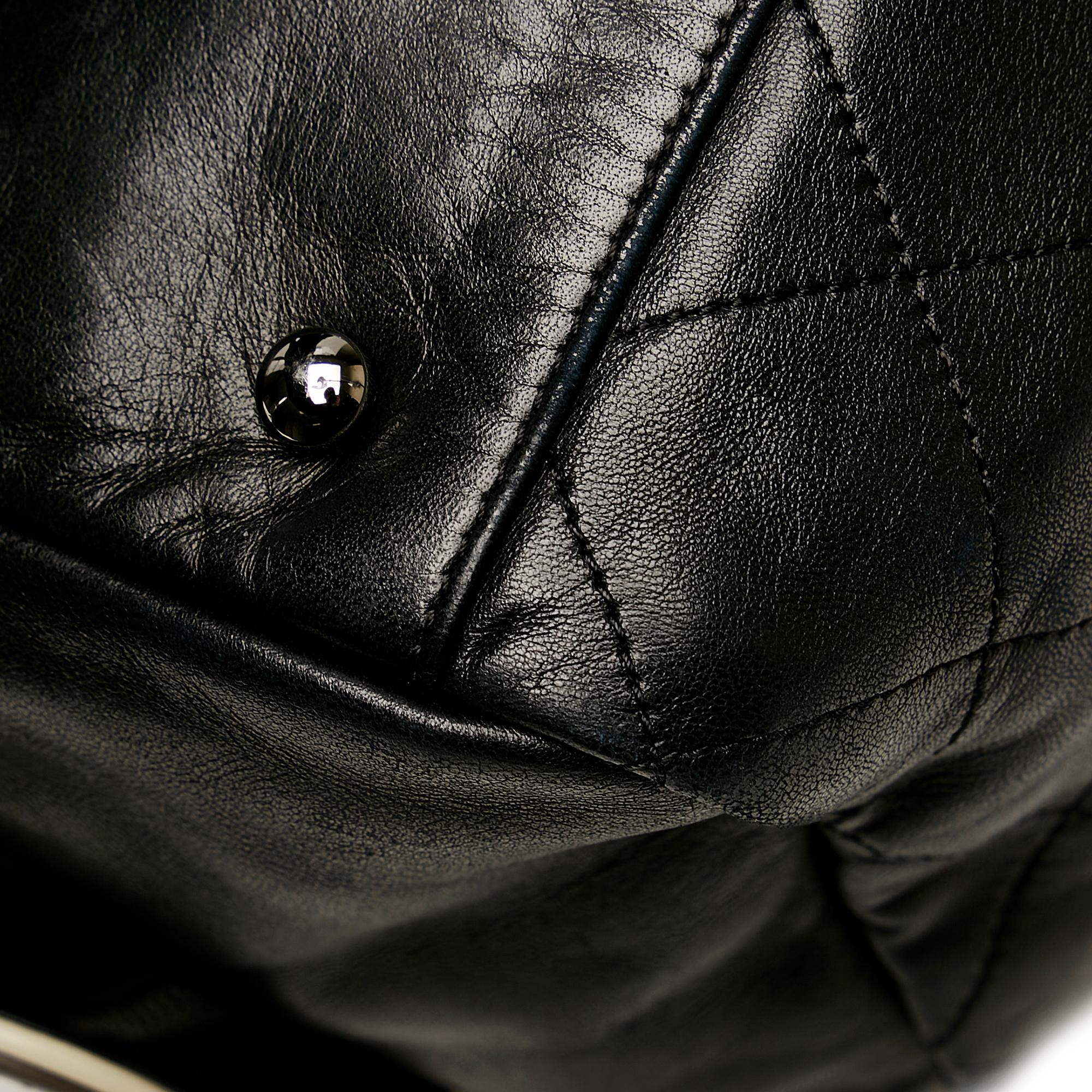 Chanel Quilted Lambskin Bowler Bag (SHG-37879)