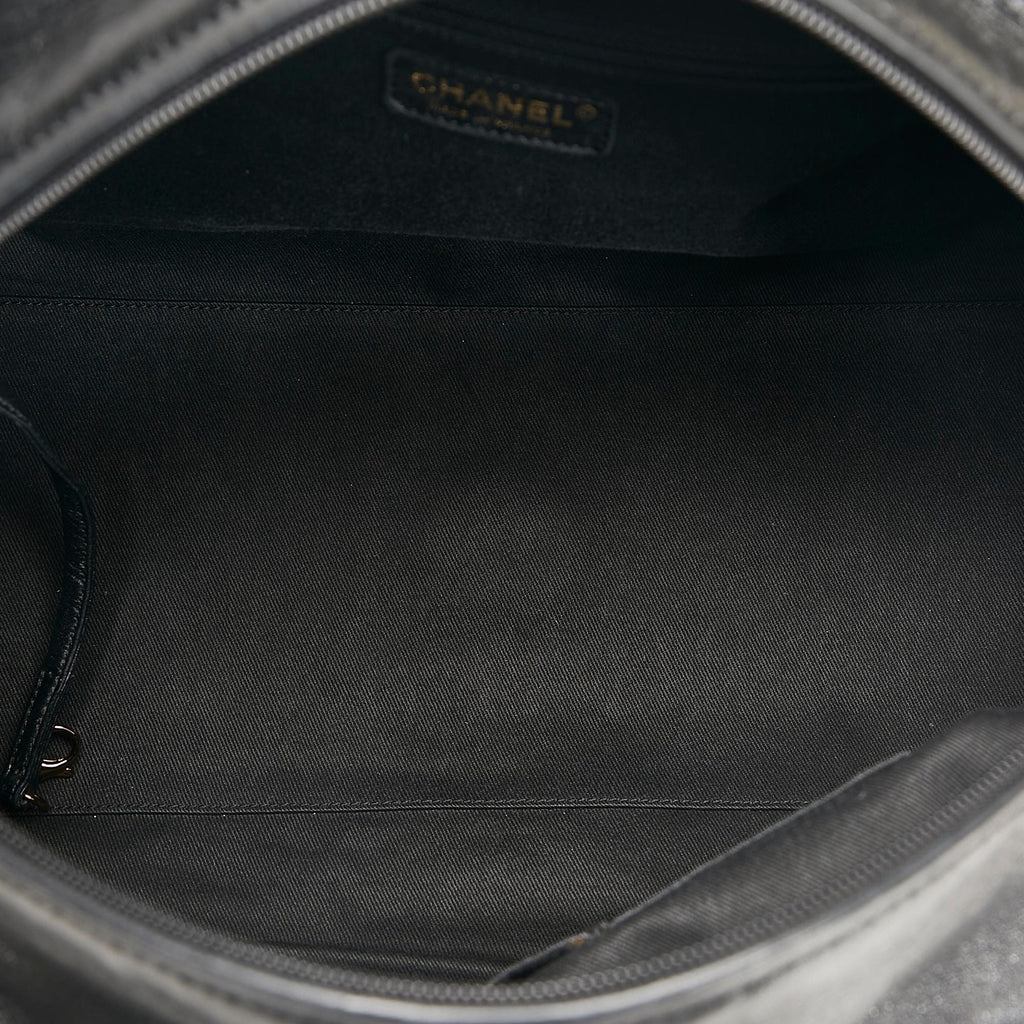 Chanel Quilted Lambskin Bowler Bag (SHG-RUjb34)