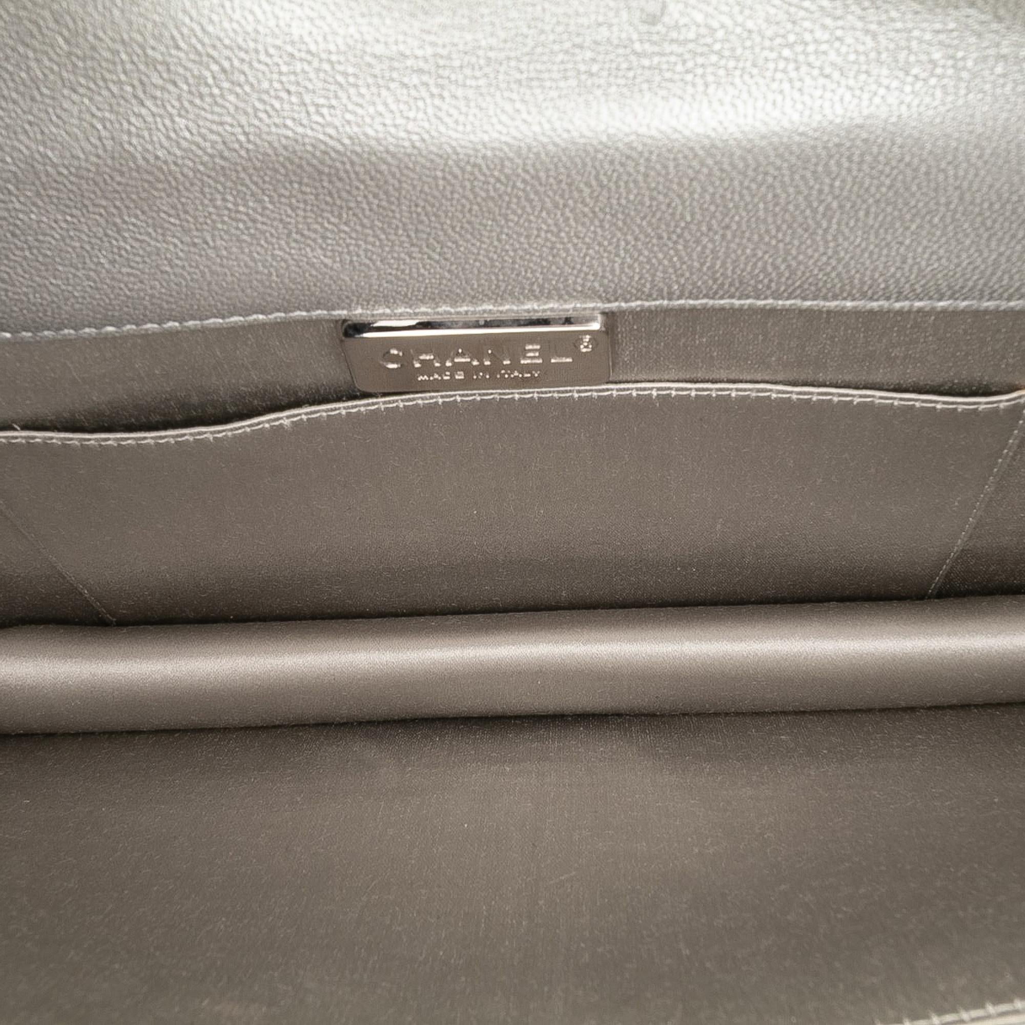 Chanel Quilted Lambskin Boy Flap Clutch