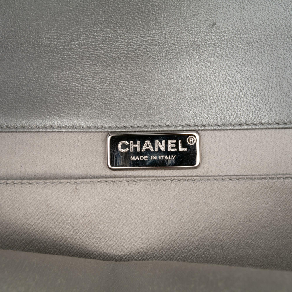 Chanel Quilted Lambskin Boy Flap Clutch