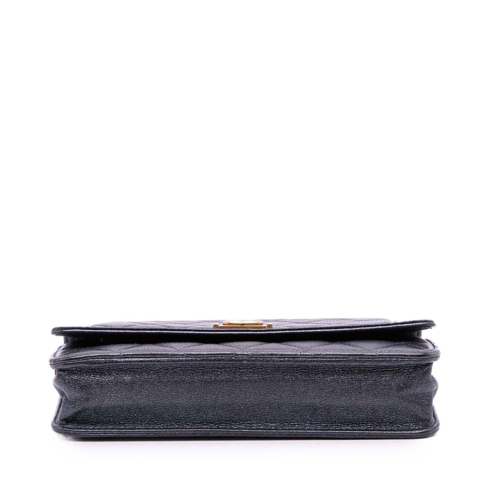 Chanel Quilted Lambskin Boy Wallet On Chain