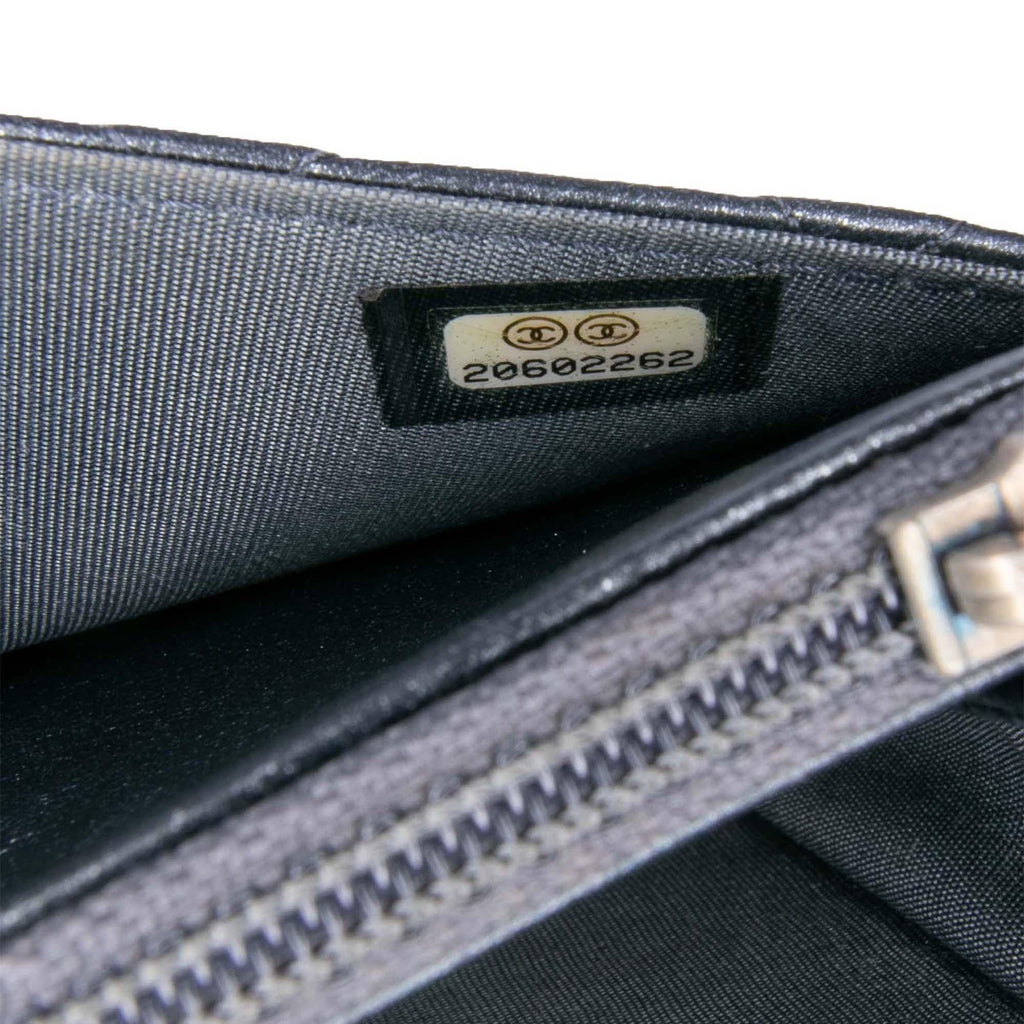 Chanel Quilted Lambskin Boy Wallet On Chain