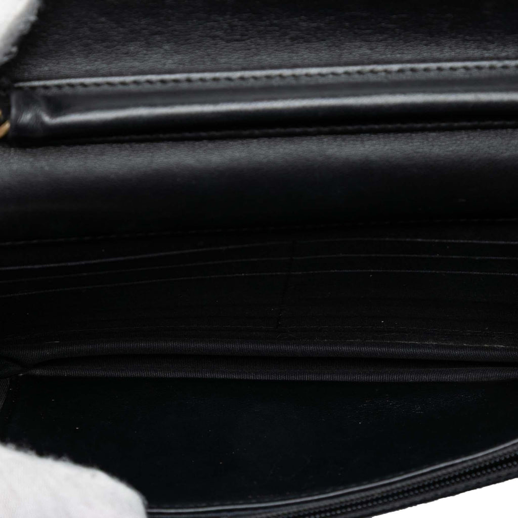 Chanel Quilted Lambskin Boy Wallet On Chain