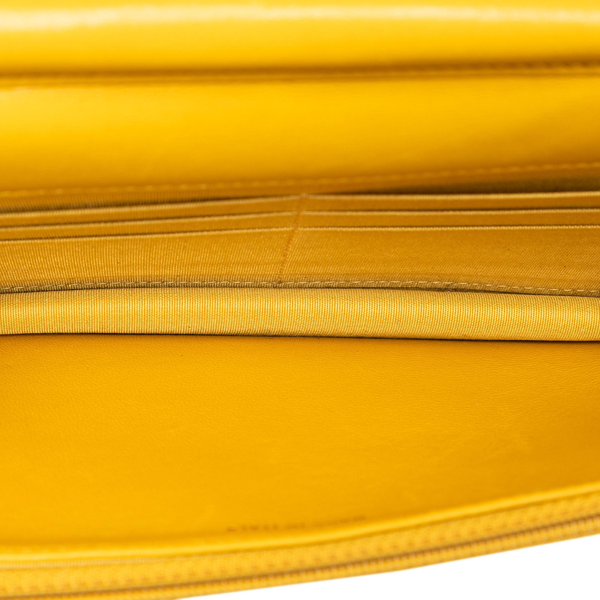 Chanel Quilted Lambskin Boy Wallet On Chain