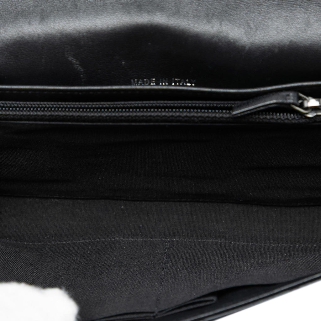 Chanel Quilted Lambskin Boy Wallet On Chain