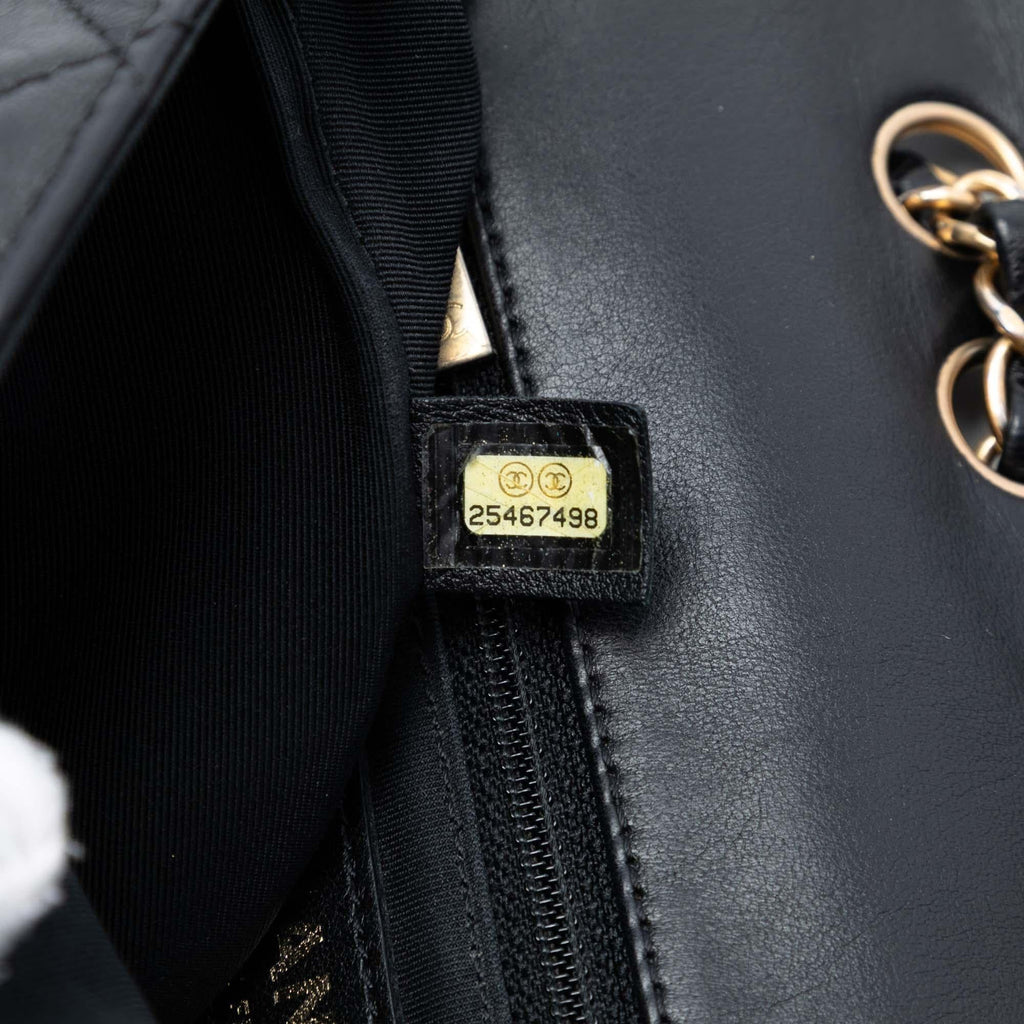 Chanel Quilted Lambskin Braided Saddle Flap