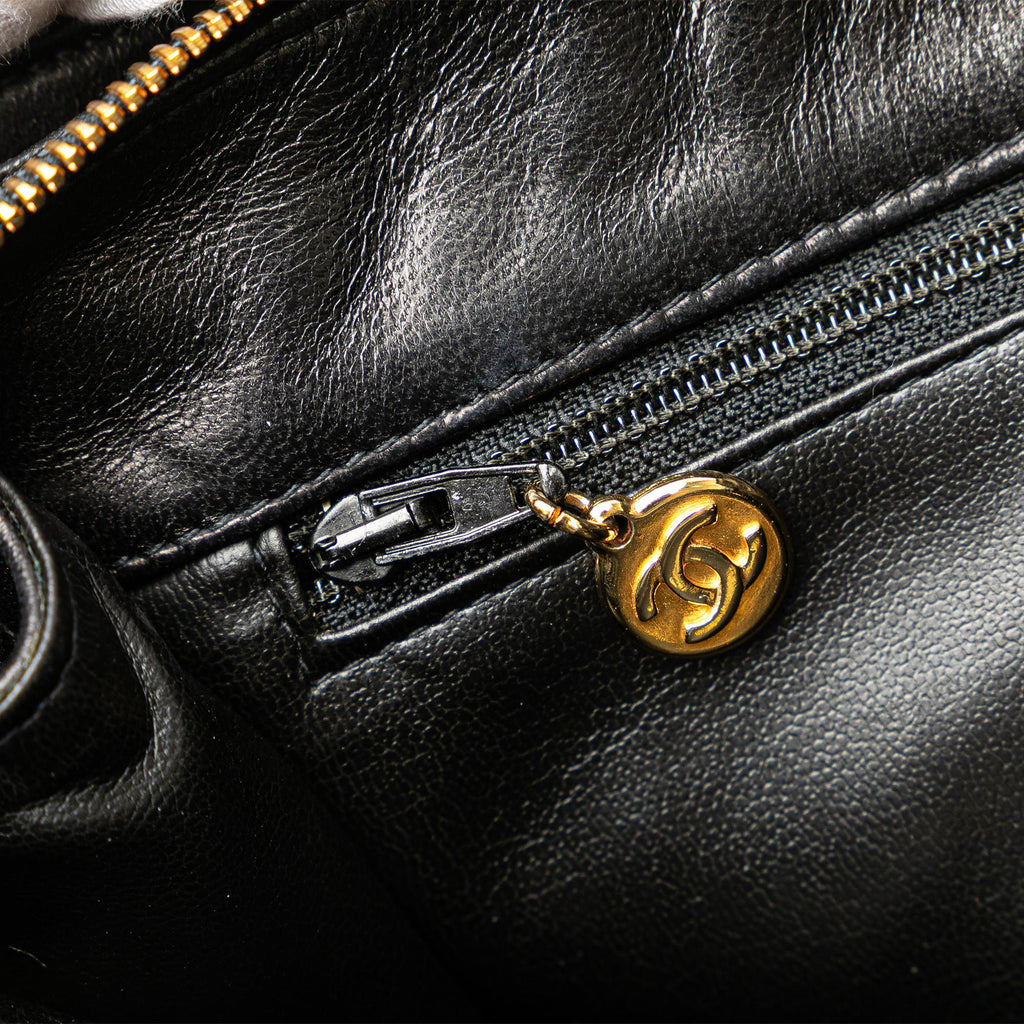Chanel Quilted Lambskin CC Charm Tote