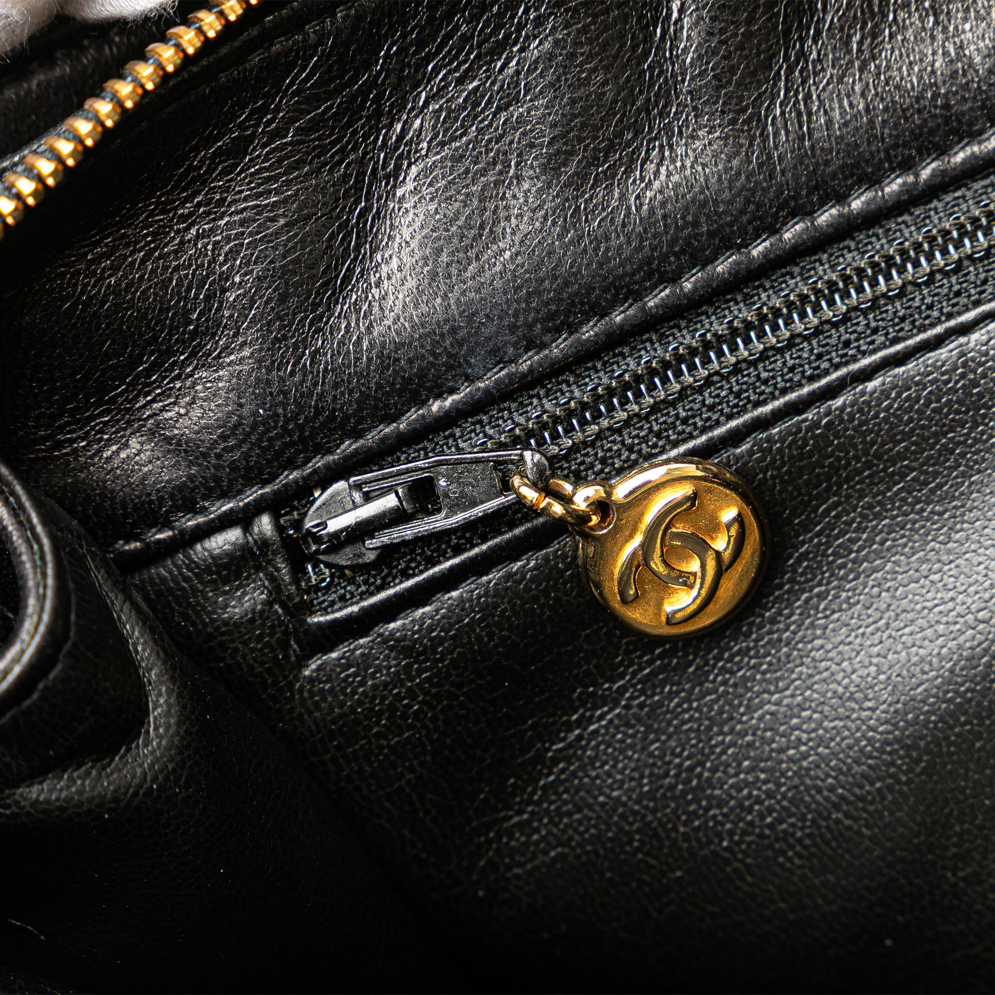 Chanel Quilted Lambskin CC Charm Tote