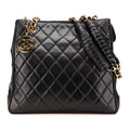 Chanel Quilted Lambskin CC Charm Tote