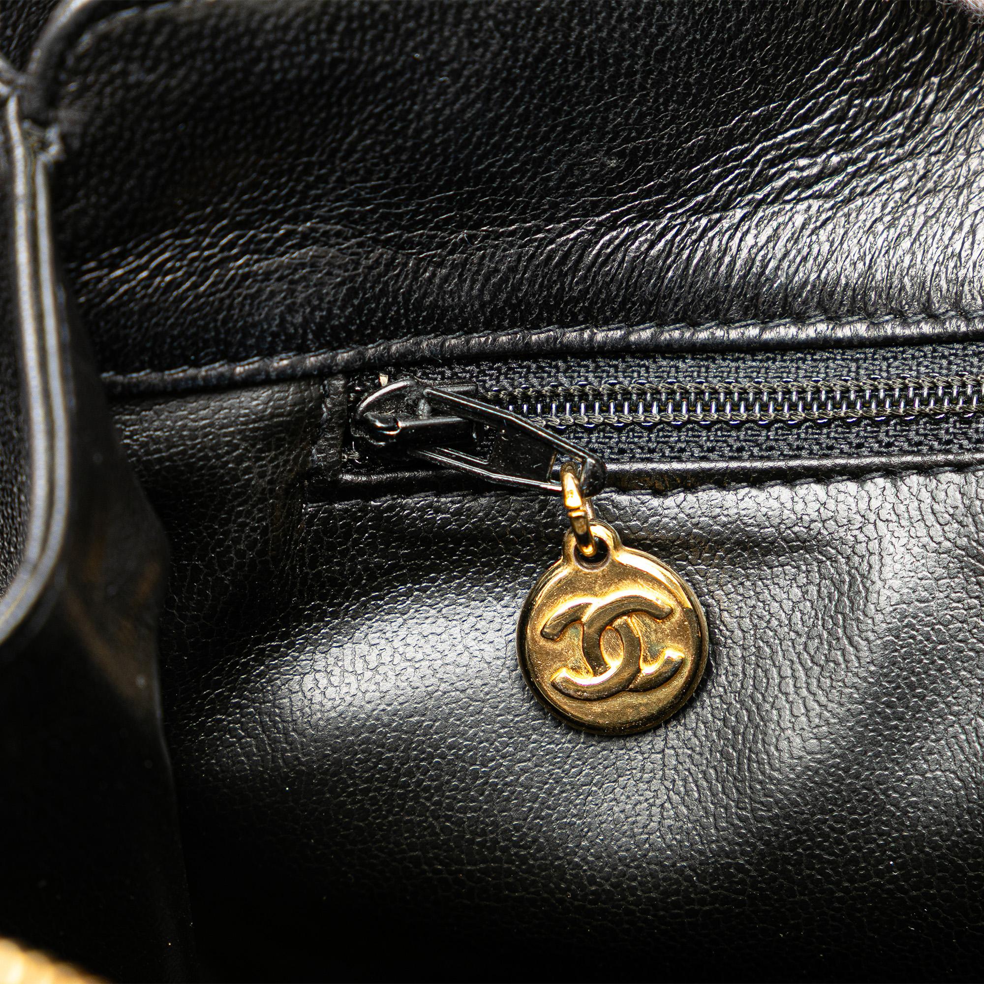 Chanel Quilted Lambskin CC Charm Tote