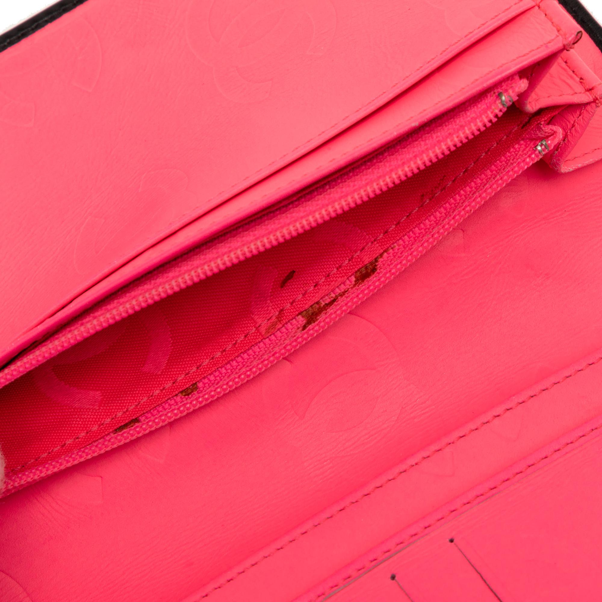 Chanel Quilted Lambskin Cambon Ligne Bifold Wallet