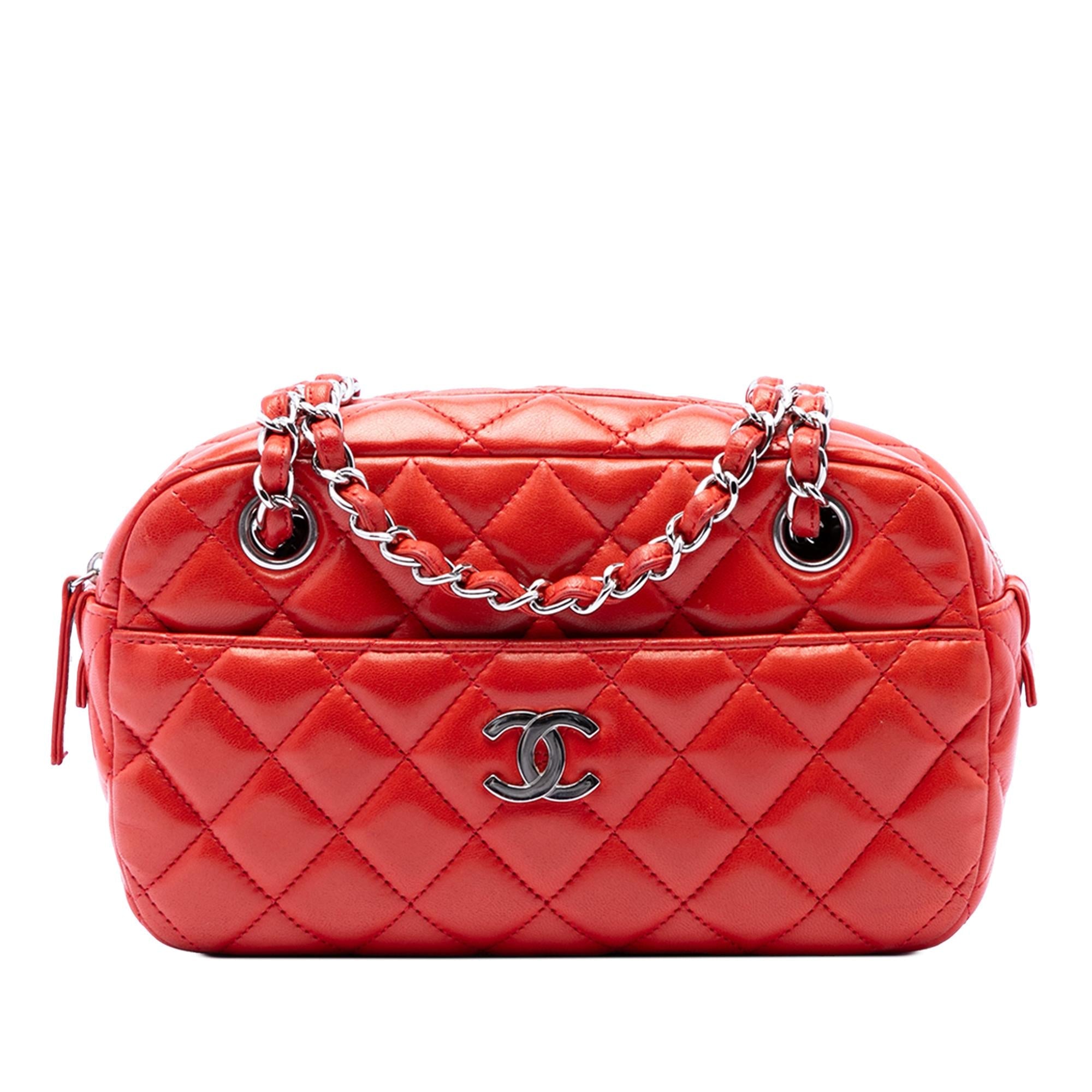 Chanel Quilted Lambskin Camera Bag